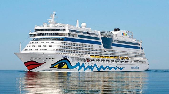 Starlink cruise ship Wi-Fi installed on first AIDA ships